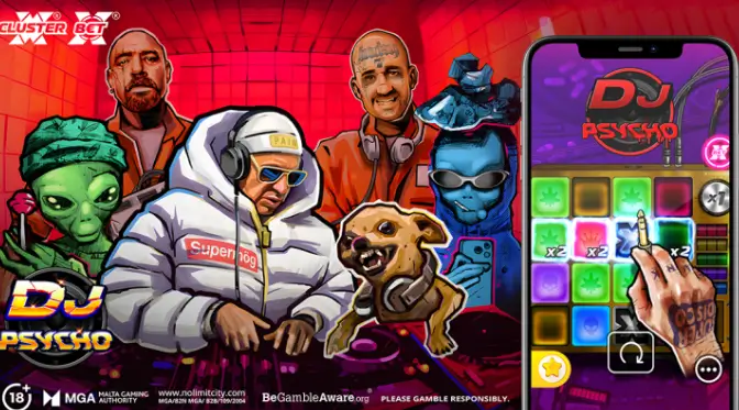 Meriahkan Reels dengan Beat Hardcore! Coba Game DJ Psycho dari NoLimit City