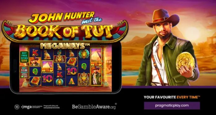 Petualangan Baru Dimulai di John Hunter and The Book of Tut Megaways