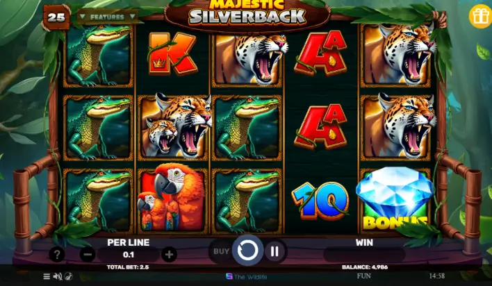 Temui Sang Penguasa Hutan di Majestic Silverback dari Spinomenal